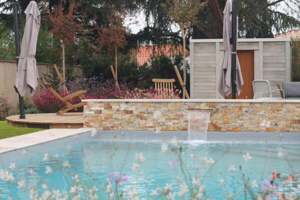 Décoration de jardin - Piscine et terrasse