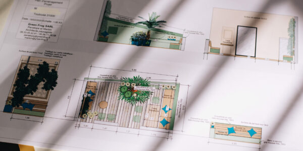 Concept Conception de jardin